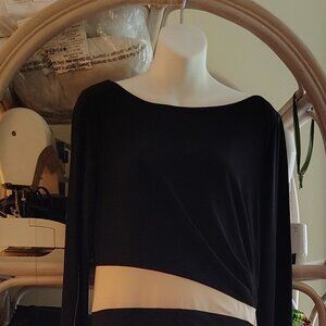 Black and white dress by Lauren by Ralph Lauren